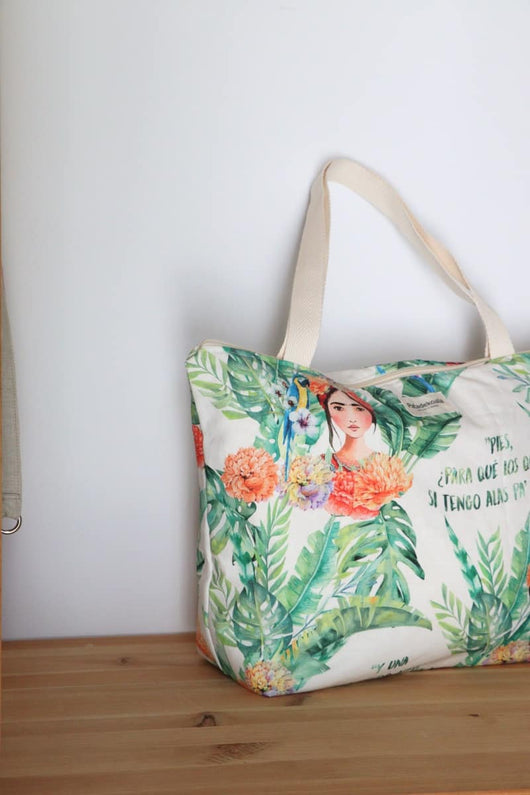 bolso con cremallera 