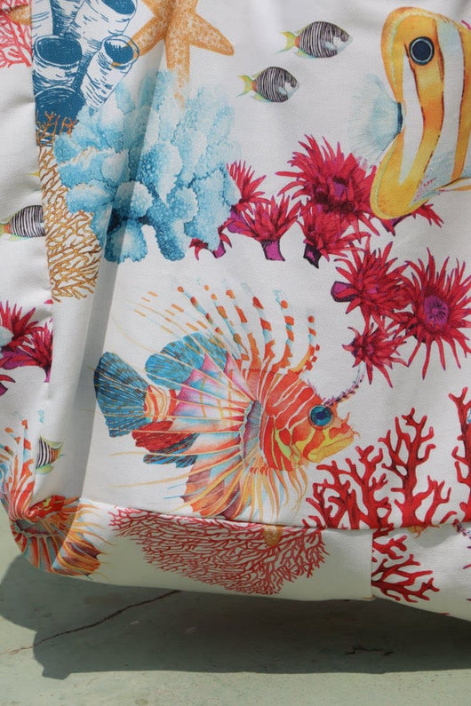 Bolso playero de lona
