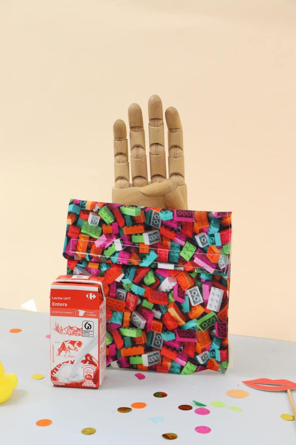 Bolsa porta merienda mujer
