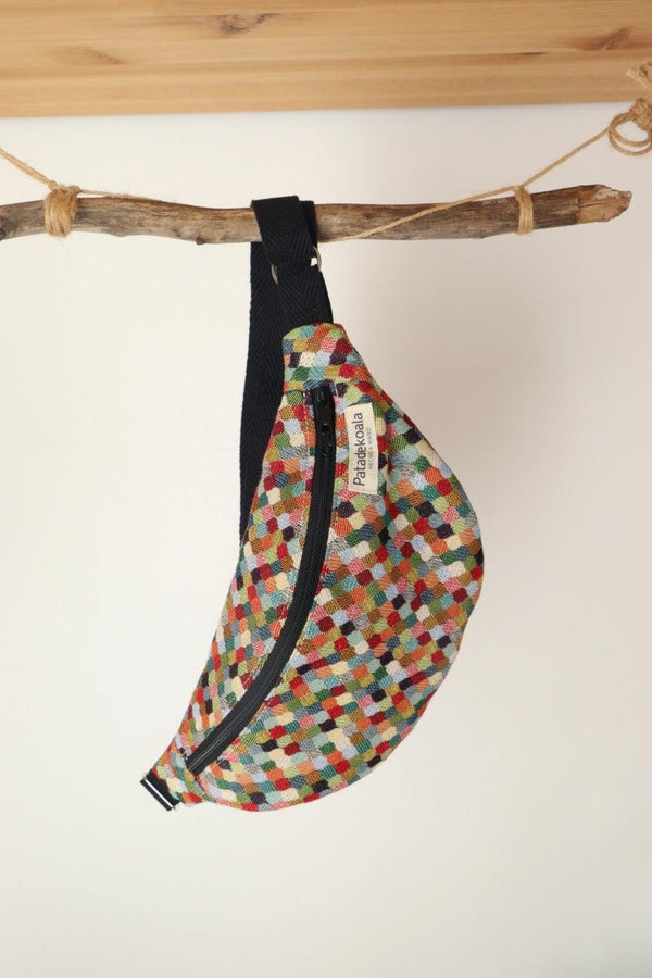 bandolera mini con bolsillo interior