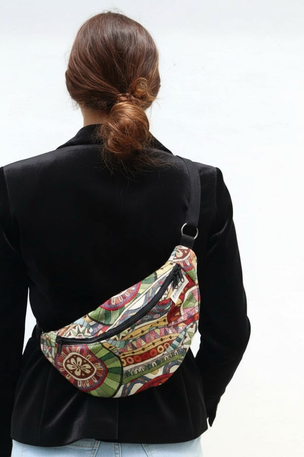 Bolso bandolera pequeño Azteca