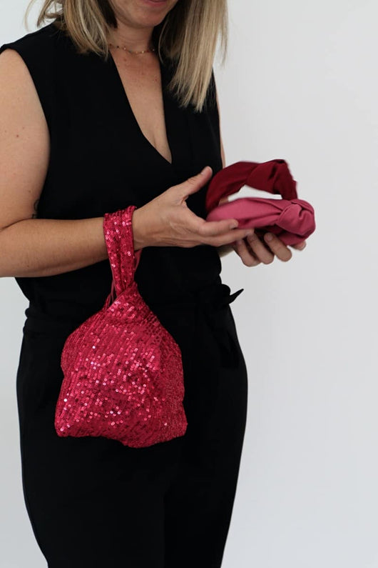 bolso invitada lentejuelas