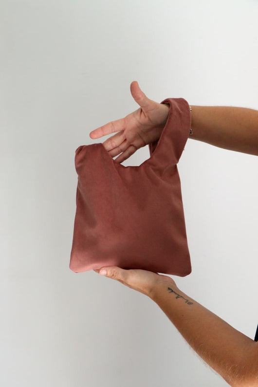 bolso terciopelo 
