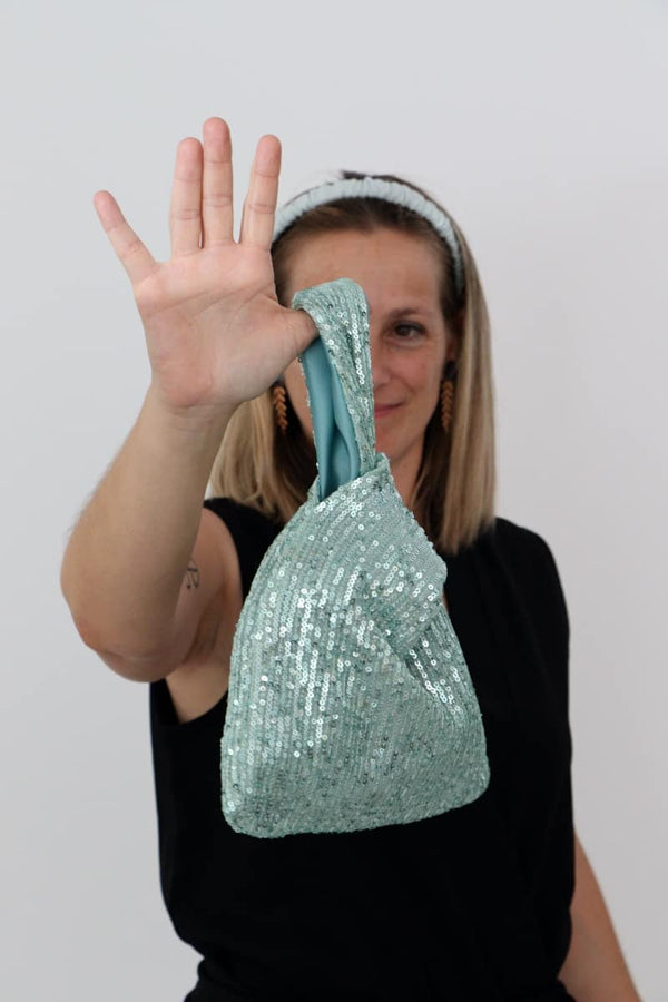 bolso aguamarina 