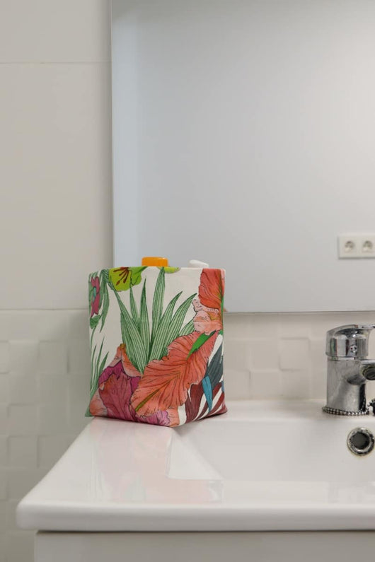 cestas de tela  para el baño
