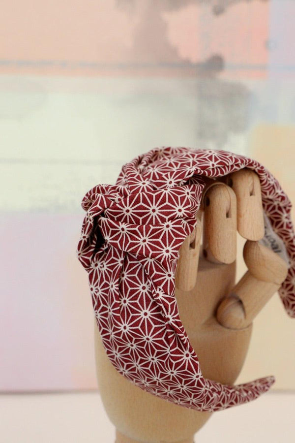 diadema de tela mujer