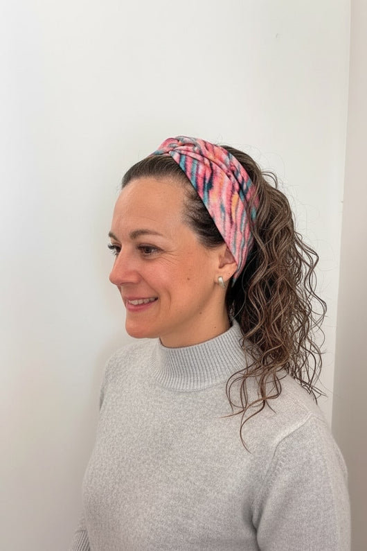 turbante elastico artesanal