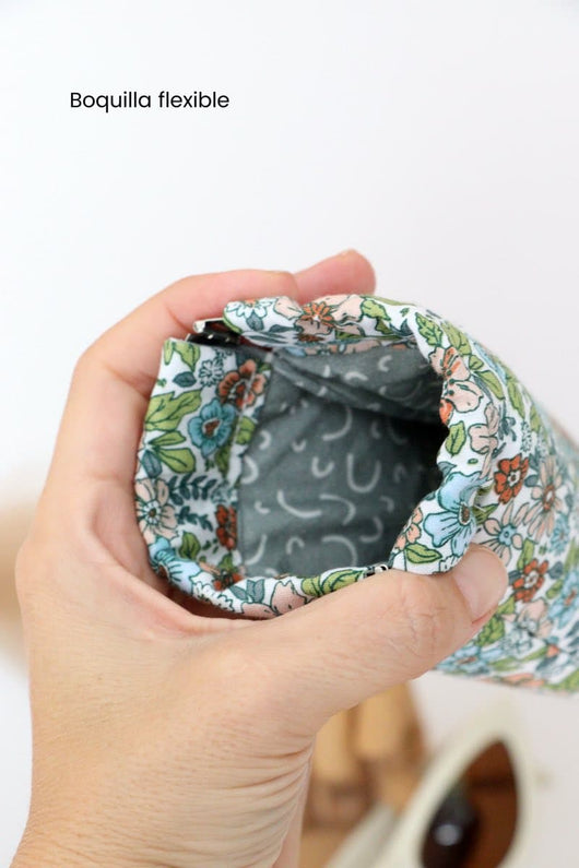 funda con boquilla flexible