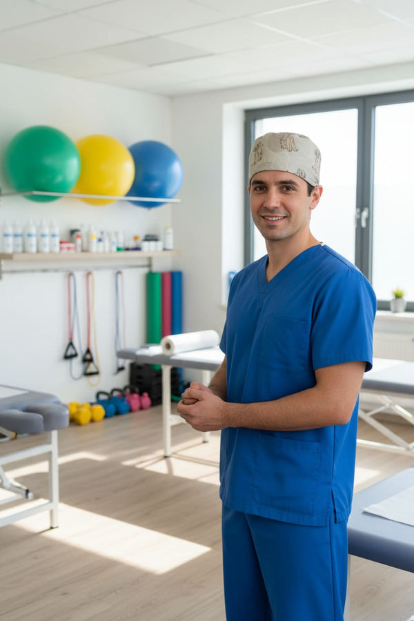 gorro tela quirófano 