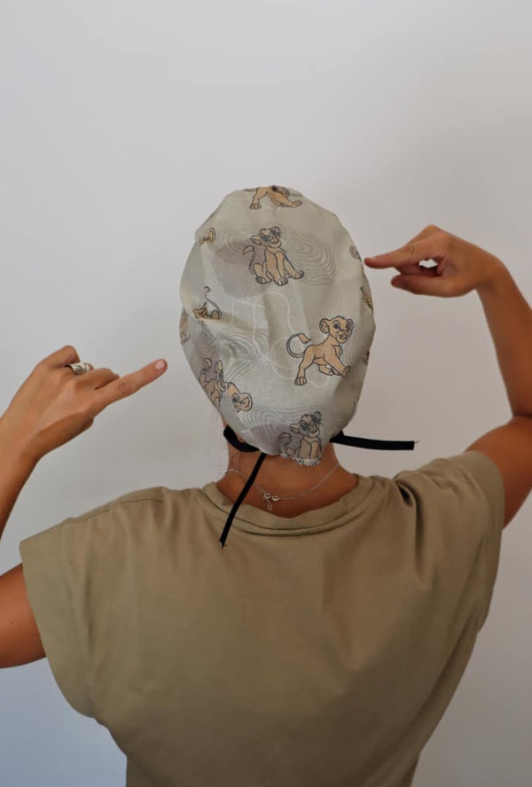 Gorro para sanitarios Rey León