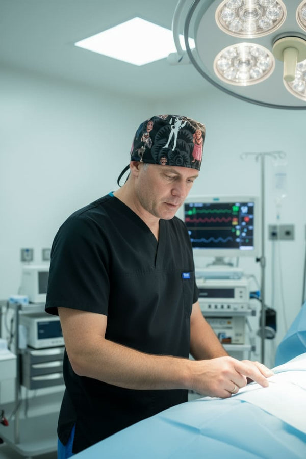 gorro quirófano sanitario