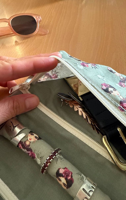 bolsillo con cremallera