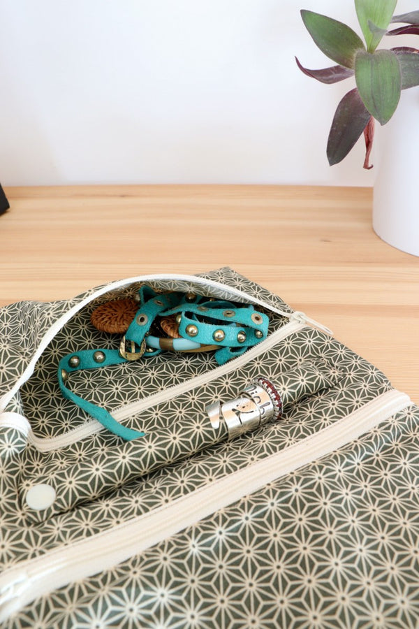 Joyero viaje mujer Verde