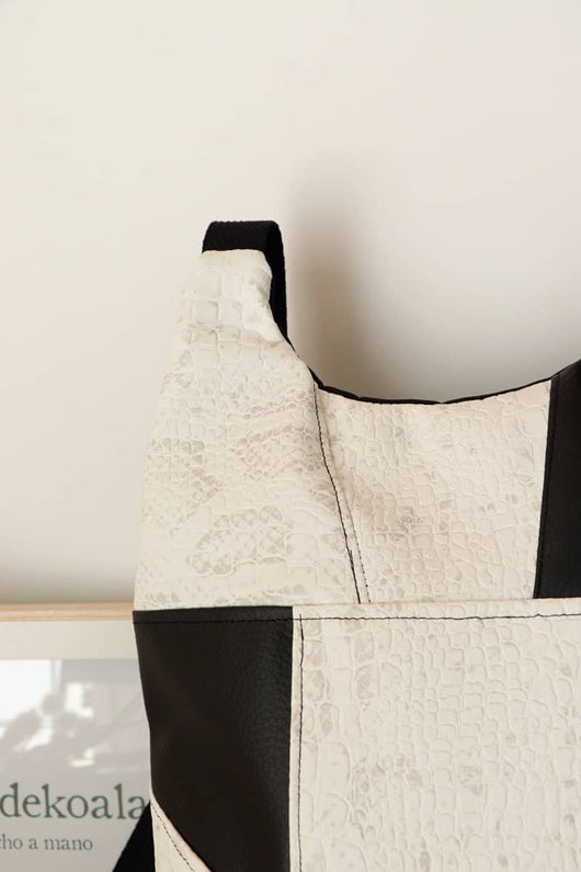 mochila de polipiel mujer