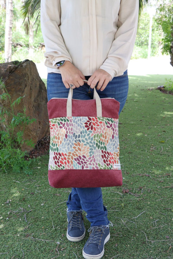 mochila con bolsillo antirrobo