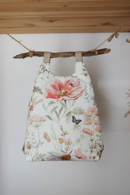 mochila antirrobos de algodón 
