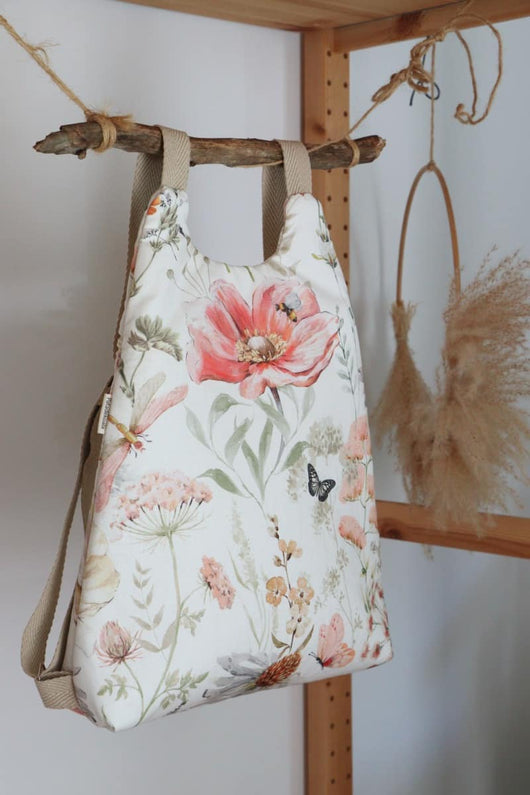mochila de tela 