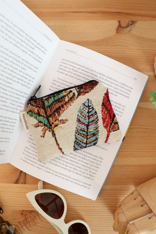 monedero tela ligero