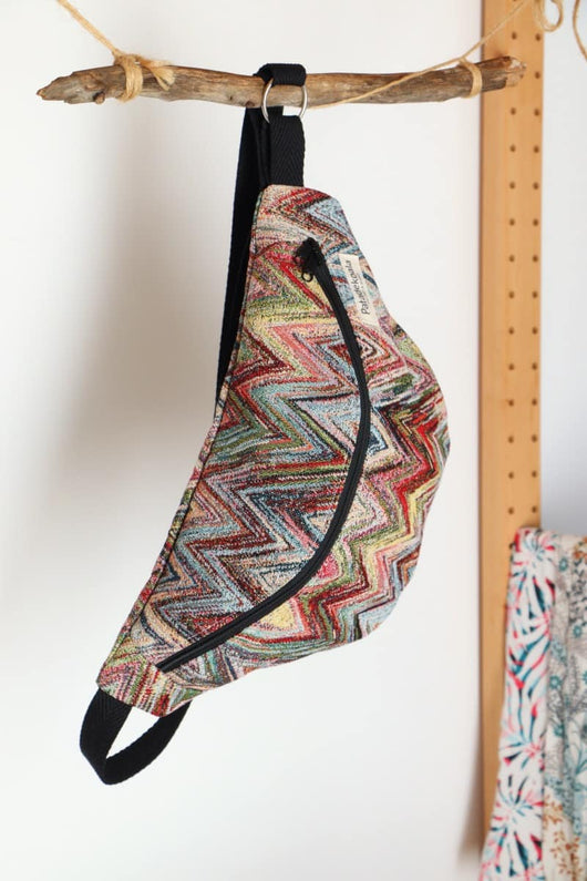bandolera creada a mano