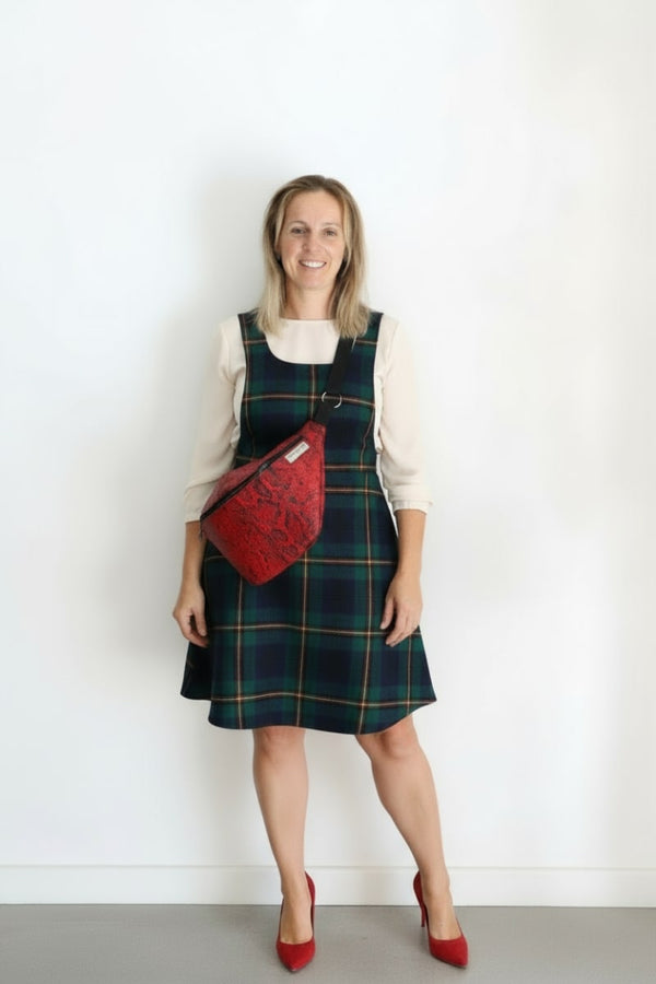 bolsillo interior con cremallera