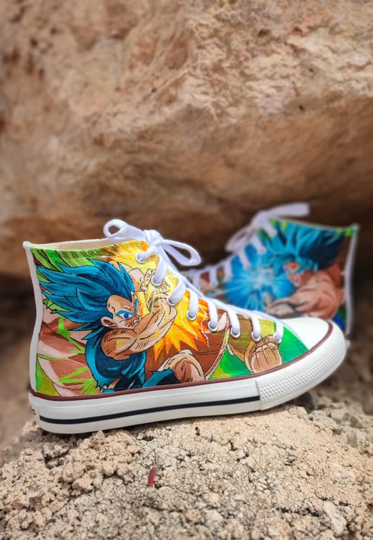 zapas pintadas a mano